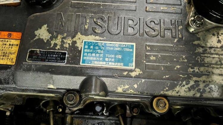 Mitsubishi Fuso Model#FK61FK-760215