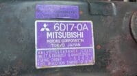 Mitsubishi Fuso Model#FK618E-510121