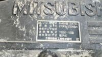 Mitsubishi Fuso Model#FN61FK-750020