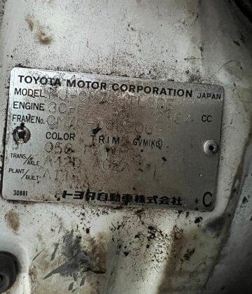 Toyota Towance Model#CM70-0002069